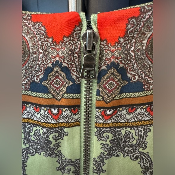 ALICE + OLIVIA Haveri Handkerchief Kimono Mini Dress Tie Sash Belt Size 2 NWT - Picture 7 of 10